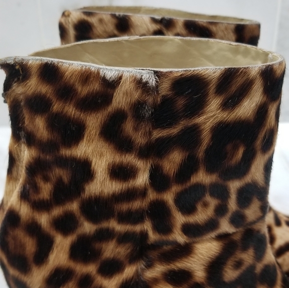 Rag & Bone Leopard Calf Hair Newbury Booties 39.5 - Picture 4 of 11